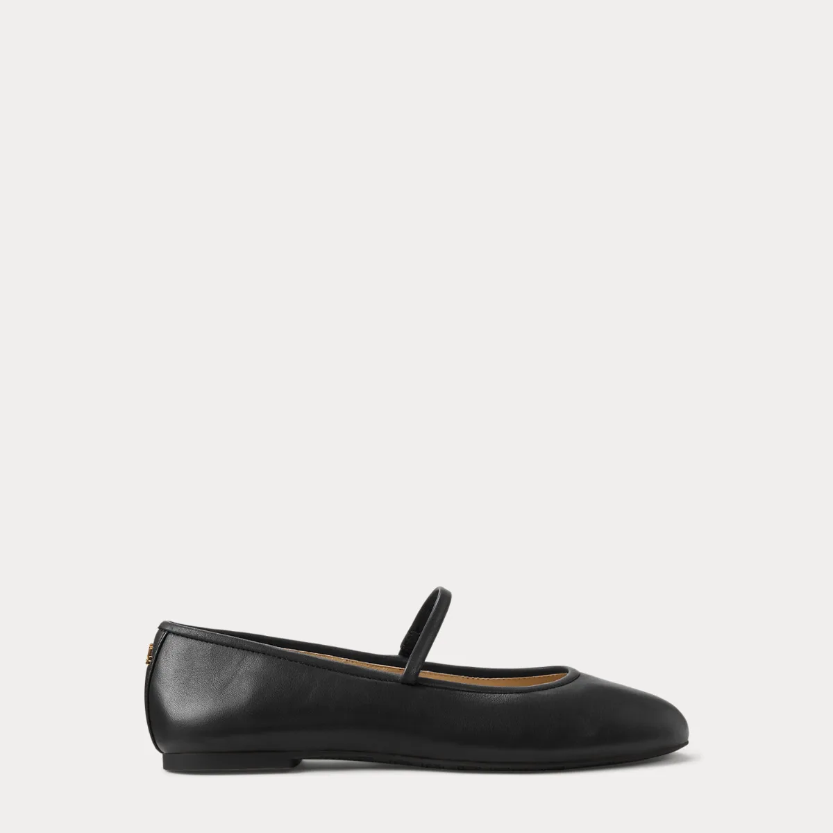 Jayna Nappa Leather Mary Jane Flat by Ralph Lauren
