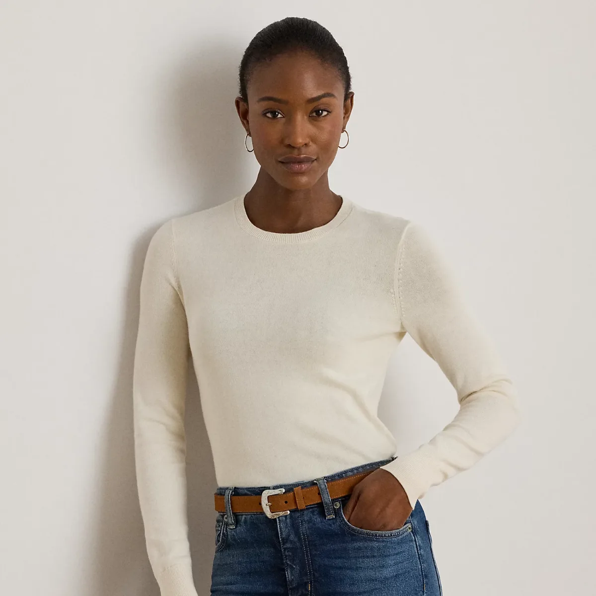 Cotton-Blend Sweater
