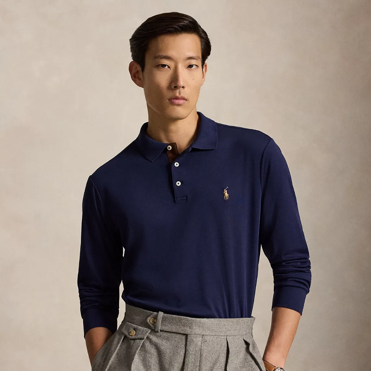 Classic Fit Soft Cotton Polo Shirt