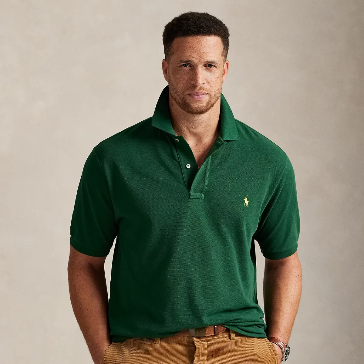 The Iconic Mesh Polo Shirt by Ralph Lauren