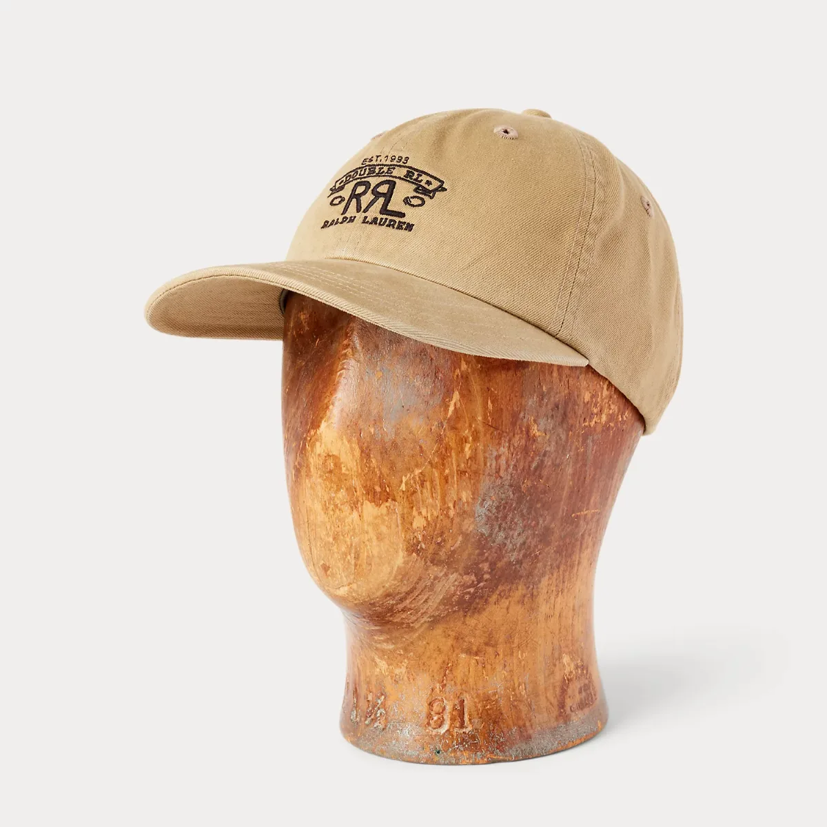 RRL Ranch Logo Twill Ball Cap by Ralph Lauren