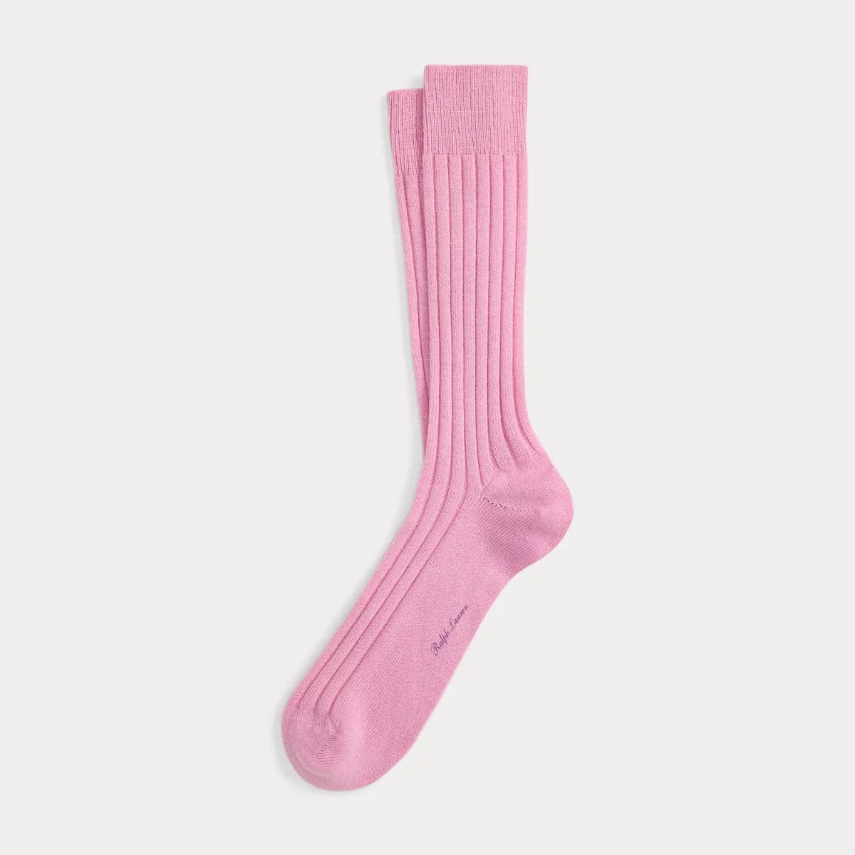 Ribbed Cashmere-Blend Dress Socks by Ralph Lauren