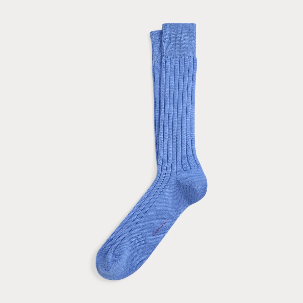 Ribbed Cashmere-Blend Dress Socks by Ralph Lauren