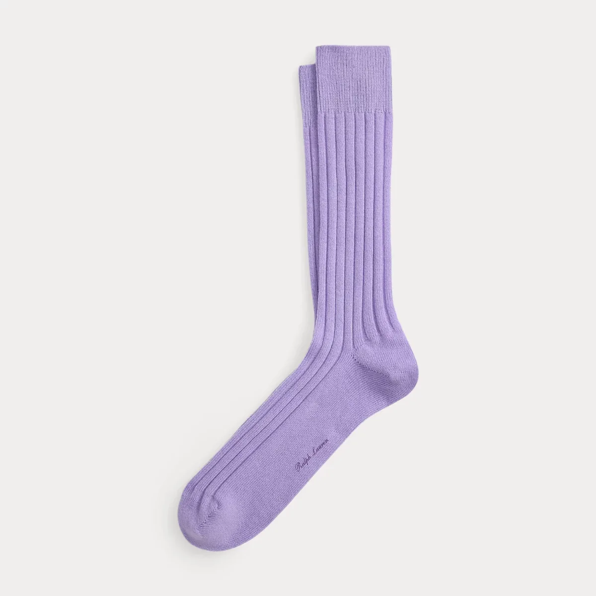 Ribbed Cashmere-Blend Dress Socks by Ralph Lauren