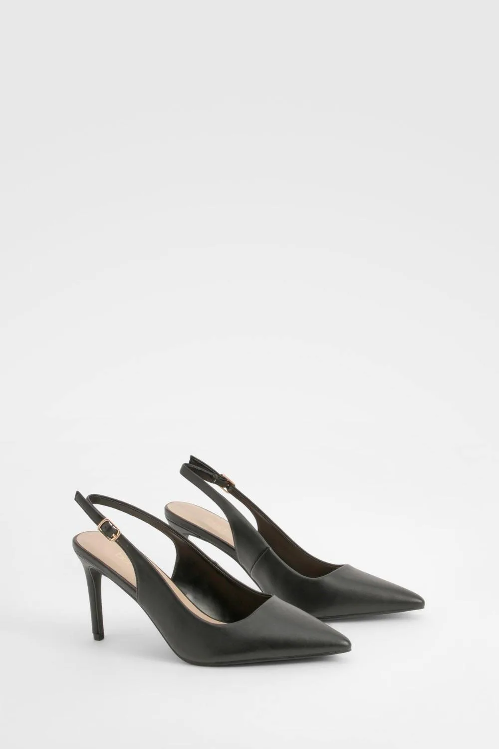 Mid Height Slingback Court Shoes
