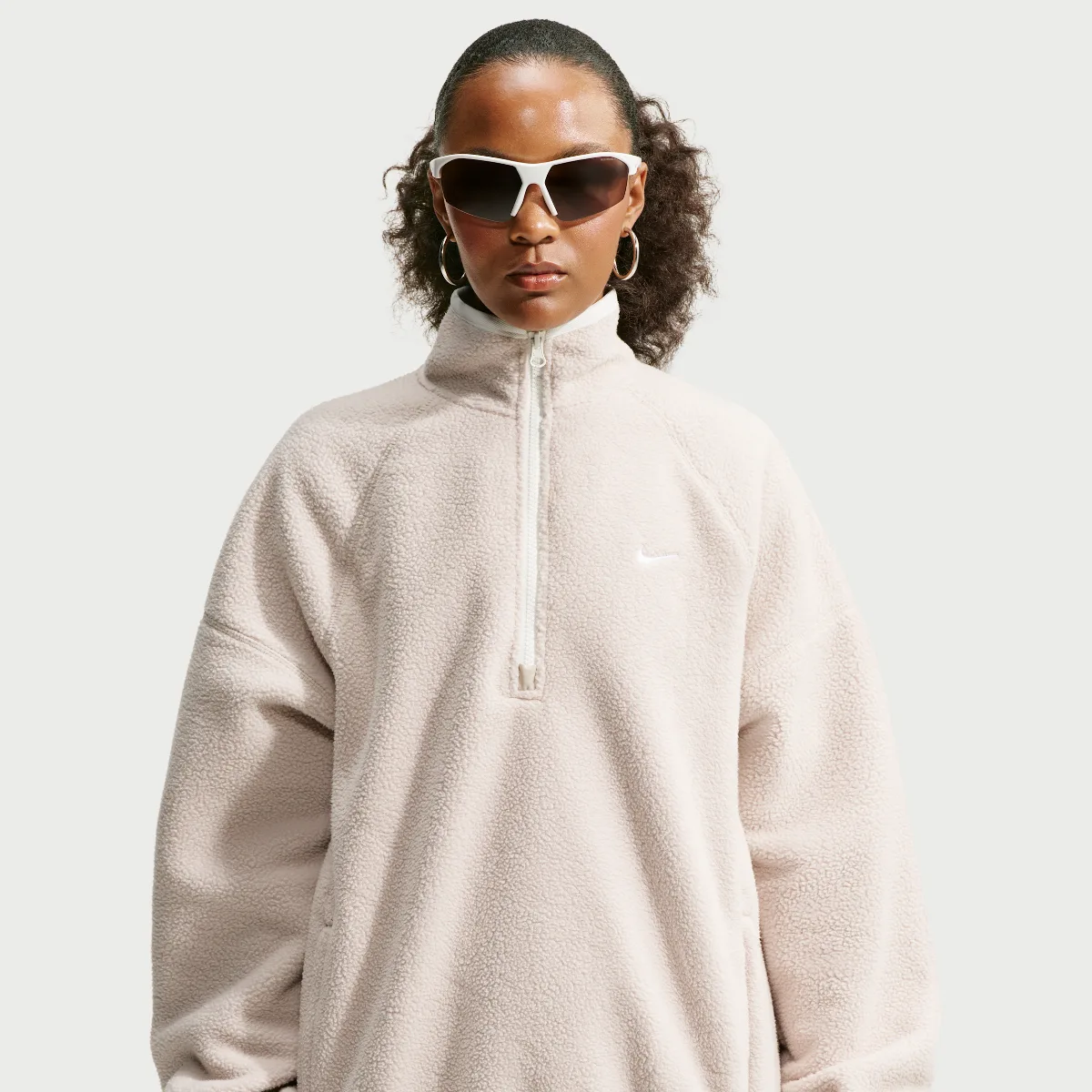 Nike Sportswear Oversized Fleece Top by Nike