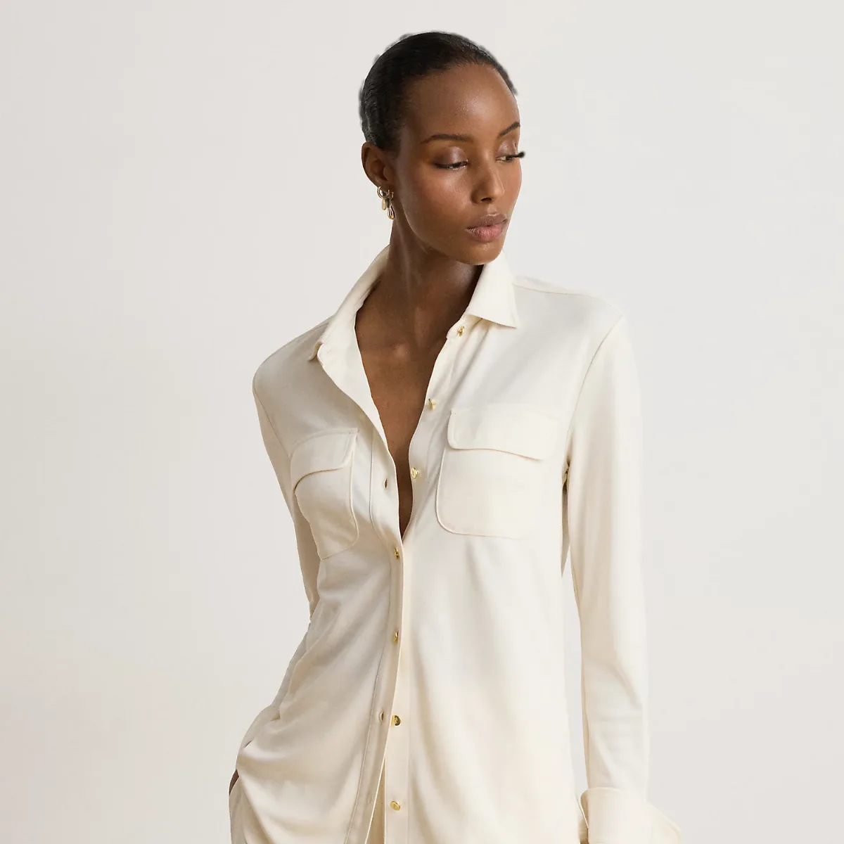 Stretch Jersey Shirt by Ralph Lauren