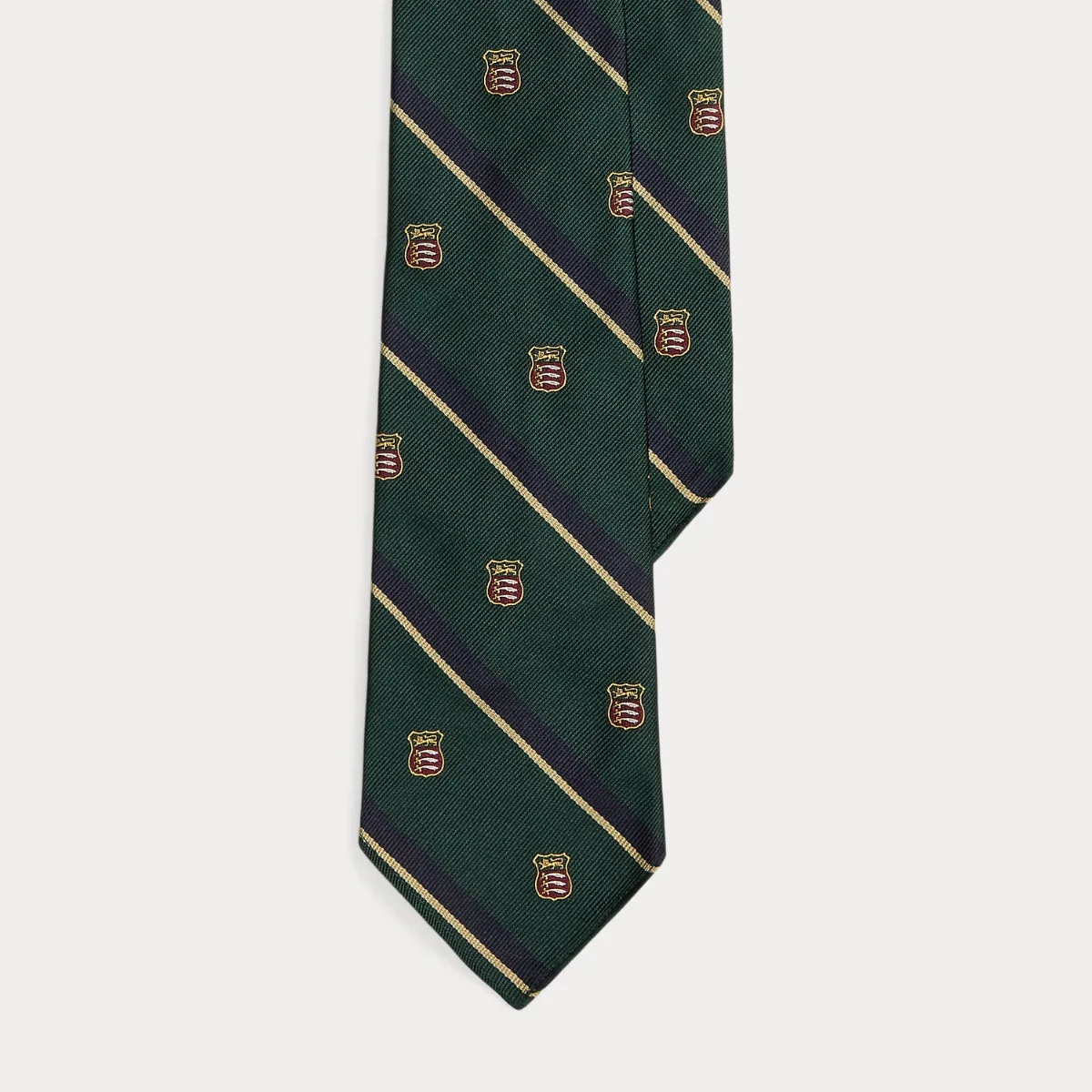 Vintage-Inspired Striped Club Tie by Ralph Lauren