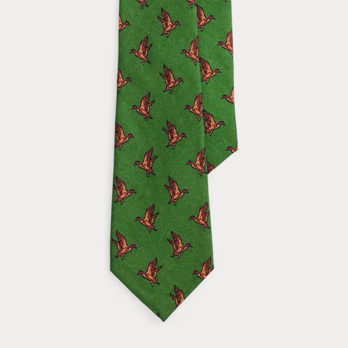 Duck-Print Wool Challis Tie by Ralph Lauren