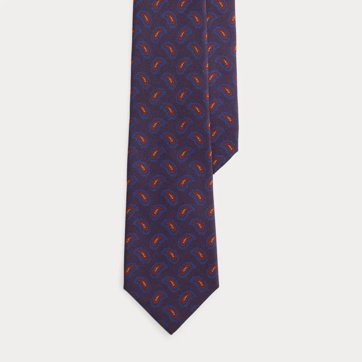 Pine-Print Silk Twill Tie by Ralph Lauren