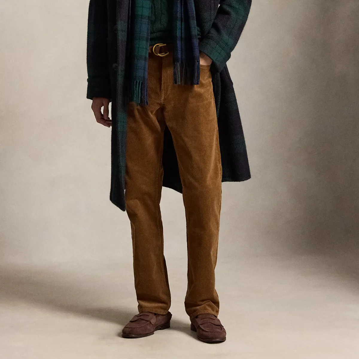 Hampton Straight Stretch Corduroy Pant by Ralph Lauren