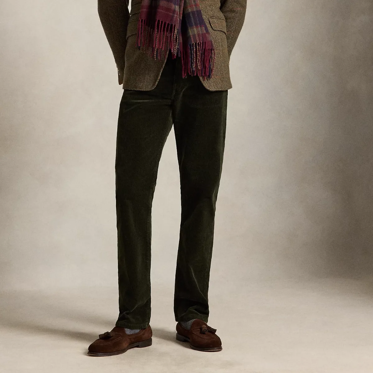 Hampton Straight Stretch Corduroy Pant
