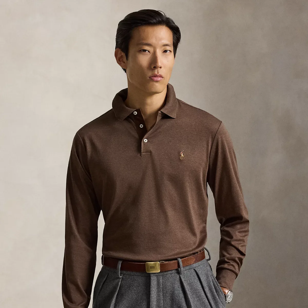 Classic Fit Soft Cotton Polo Shirt