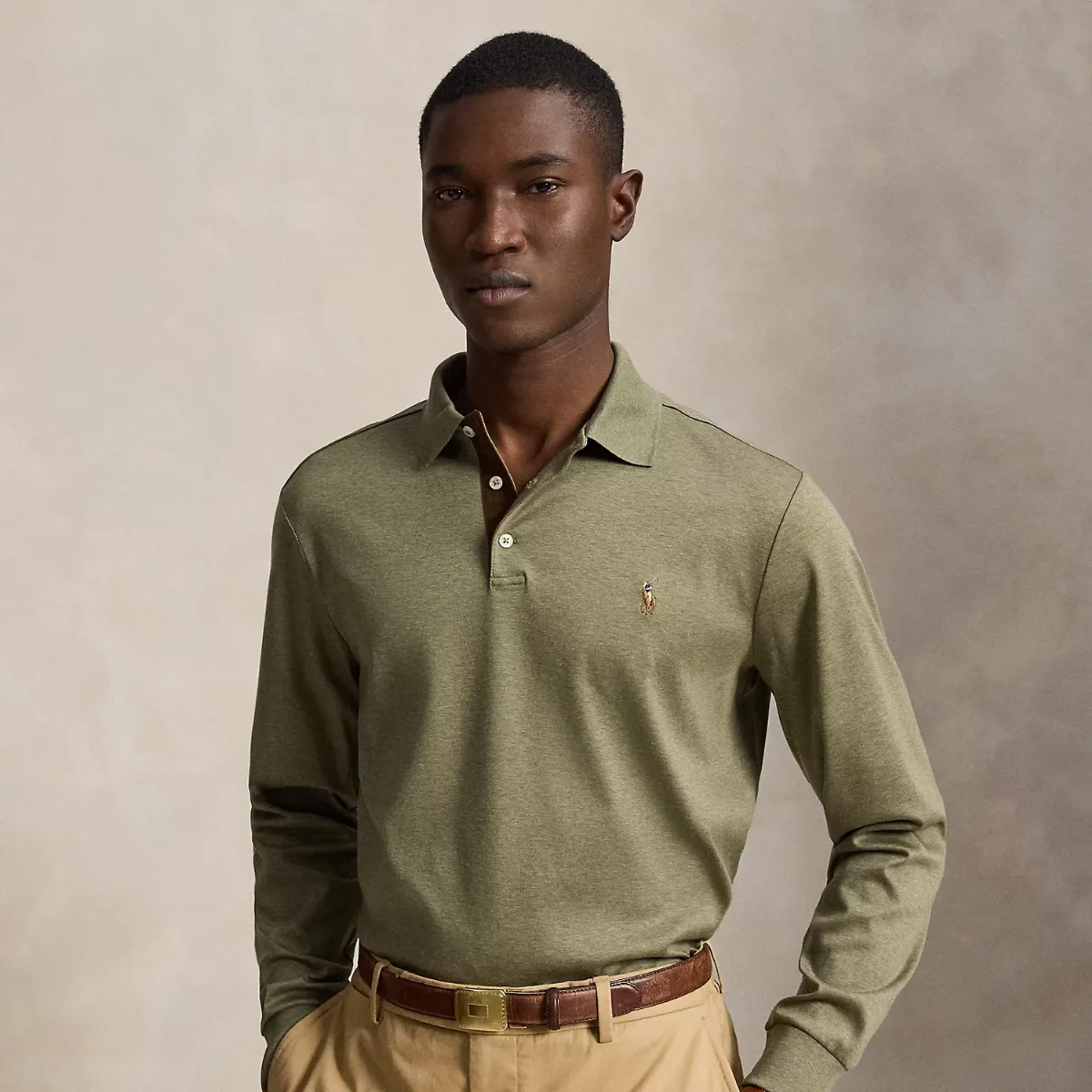 Classic Fit Soft Cotton Polo Shirt