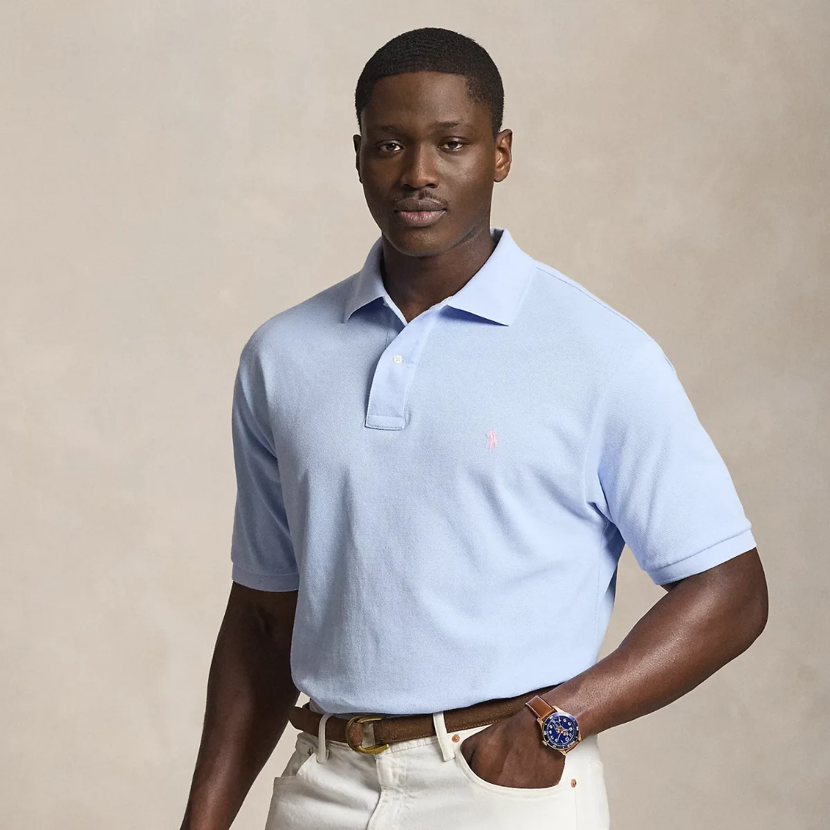 The Iconic Mesh Polo Shirt by Ralph Lauren