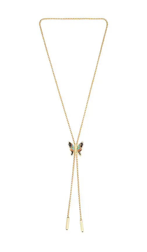 Wild Butterfly Bolo Necklace by Lele Sadoughi