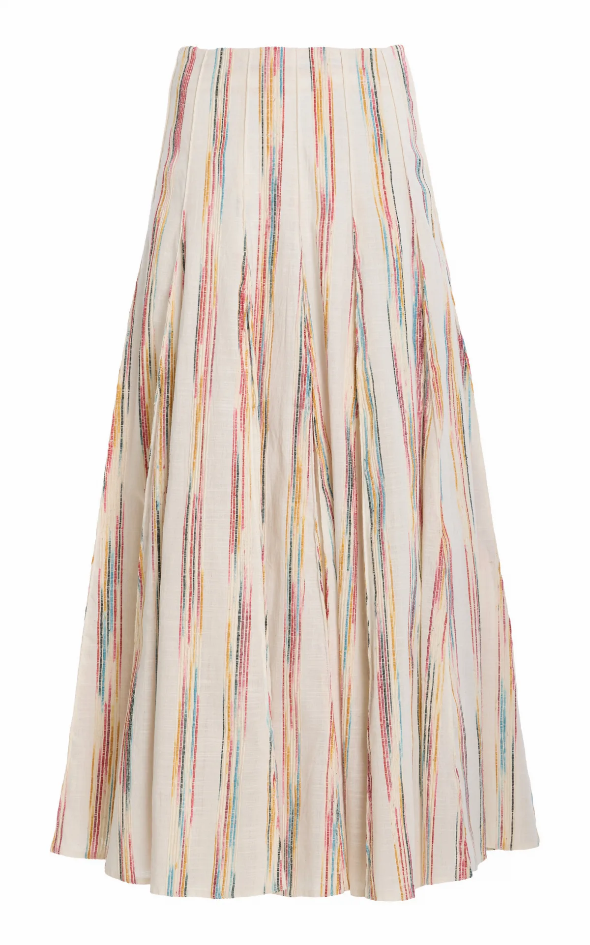 Million Pleats Silk Skirt by Rosie Assoulin