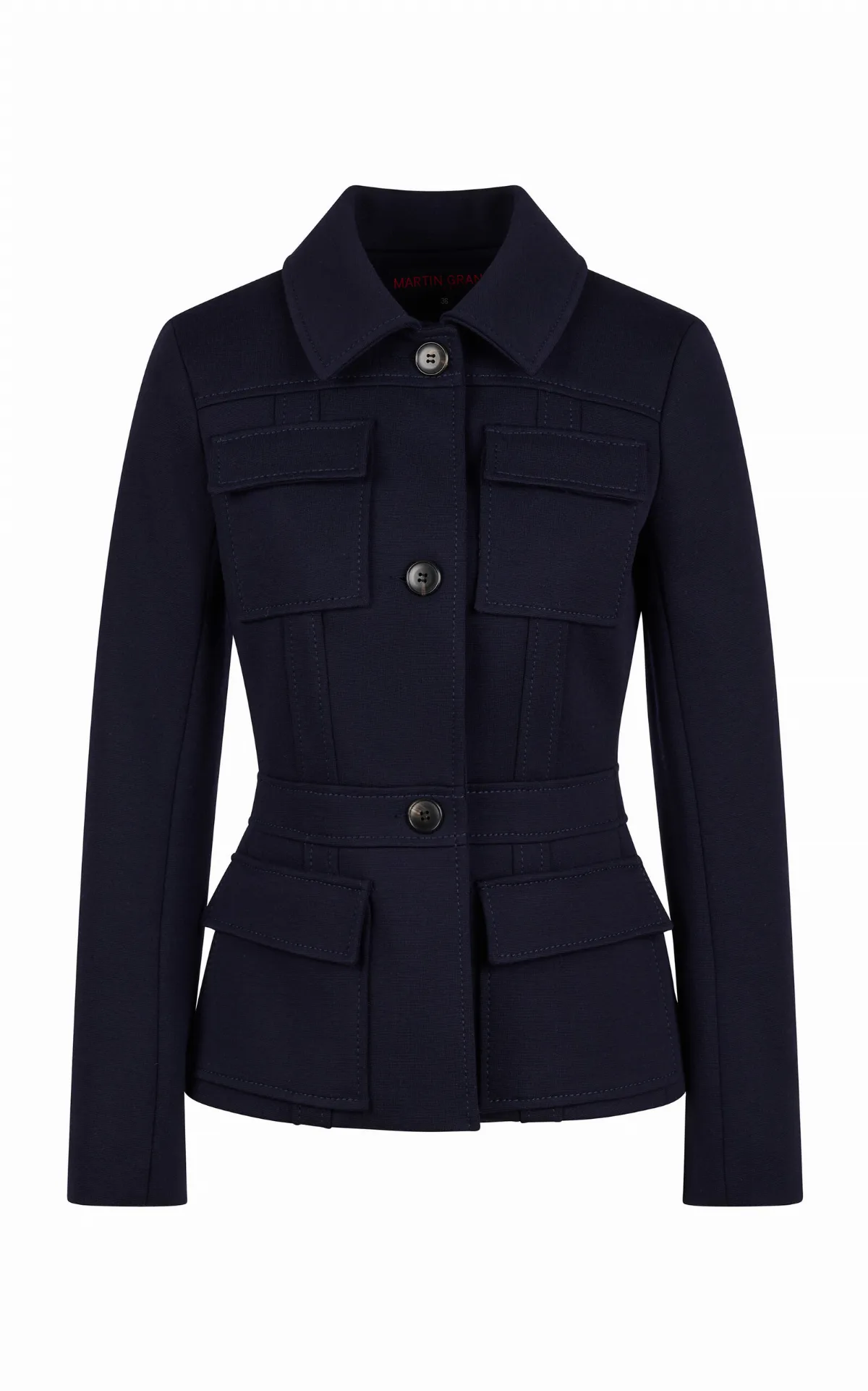 Wool Military Jacket by Martin Grant