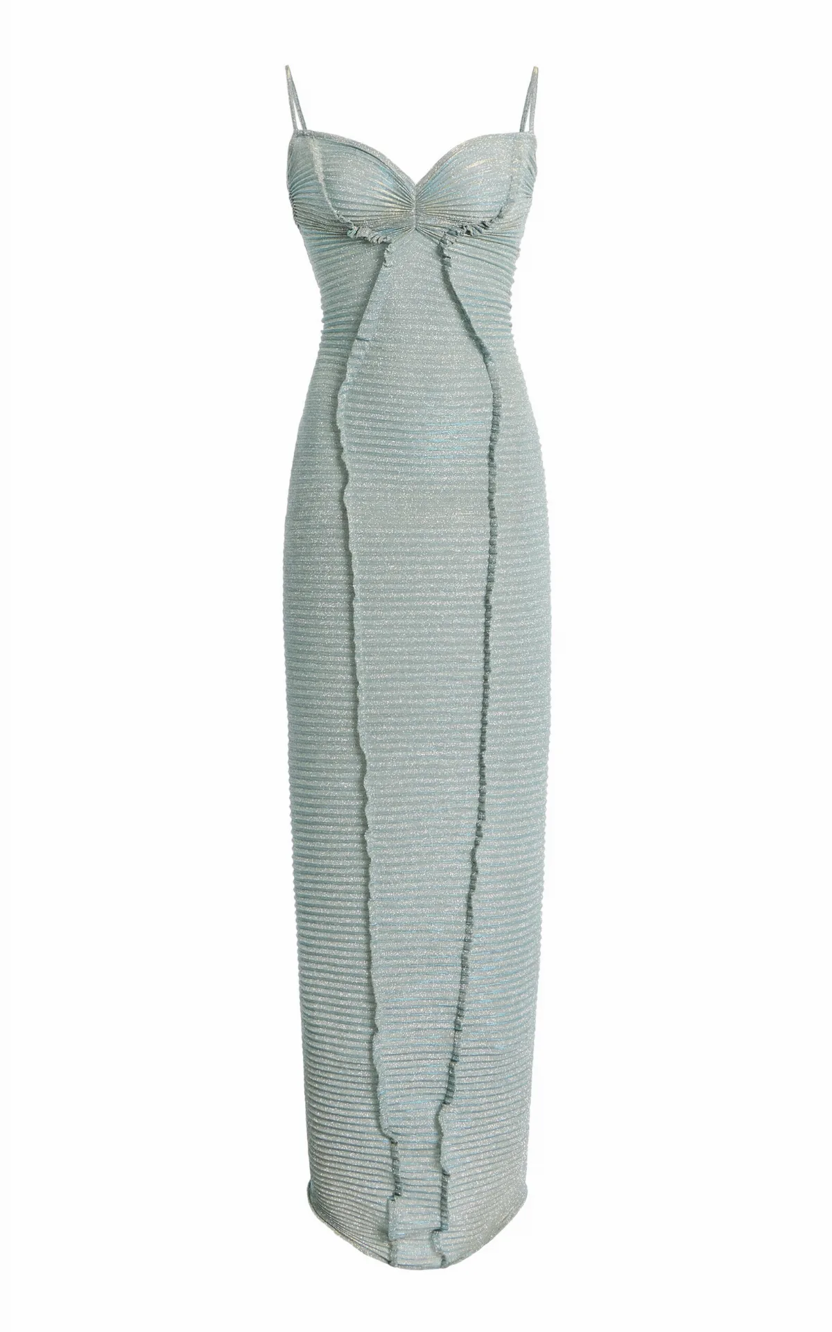 Edge Metallic Knit Maxi Dress by GEORGIA HARDINGE