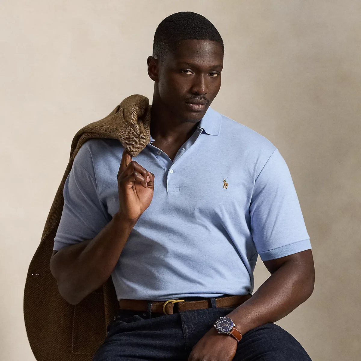 Soft Cotton Polo Shirt by Ralph Lauren