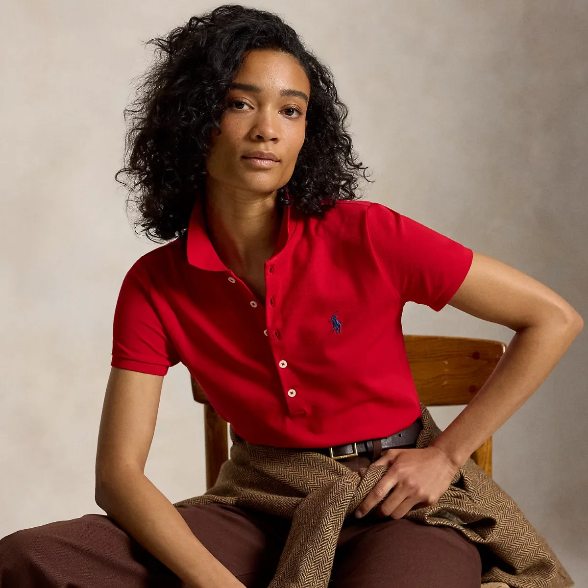 Slim Fit Stretch Polo Shirt by Ralph Lauren