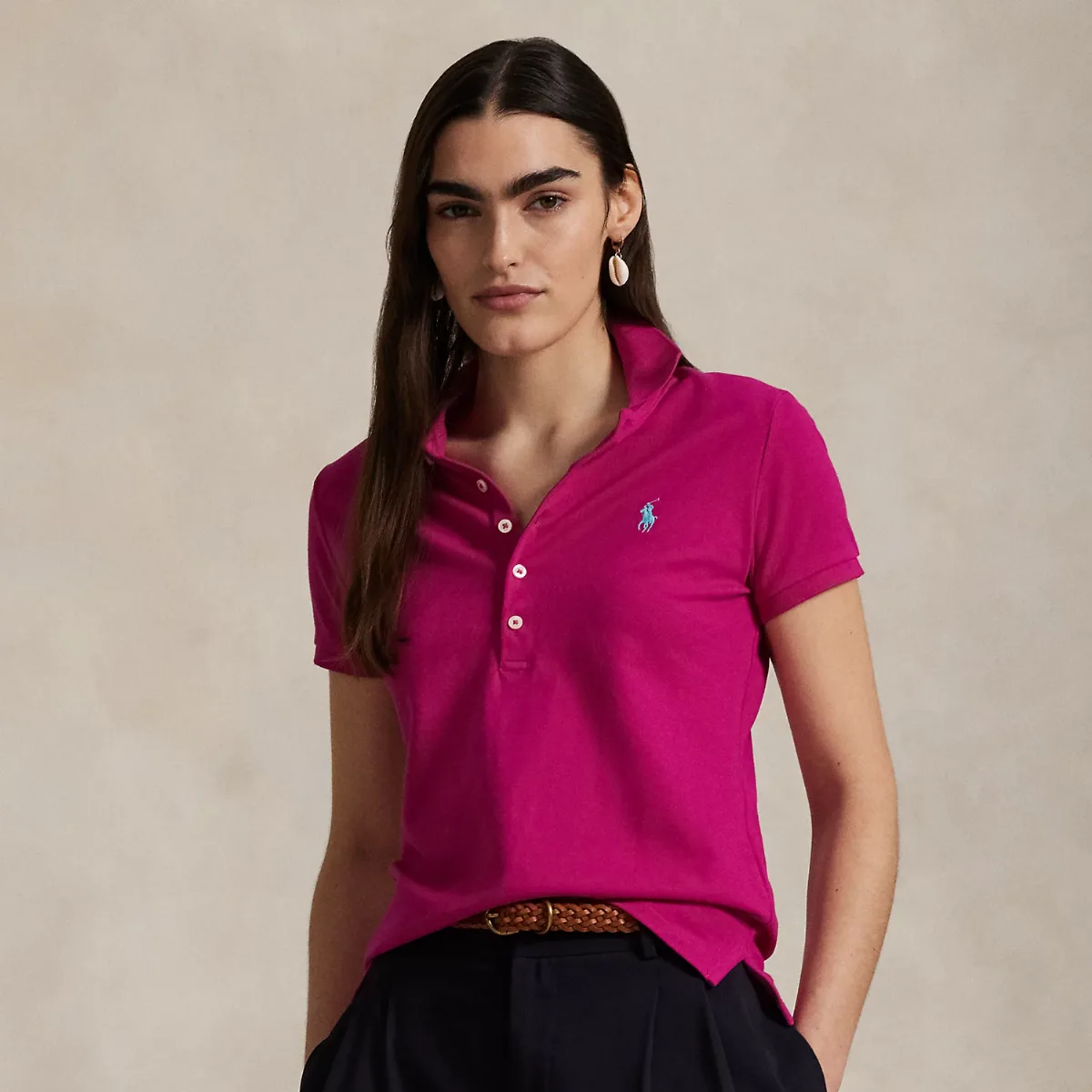 Slim Fit Stretch Polo Shirt by Ralph Lauren