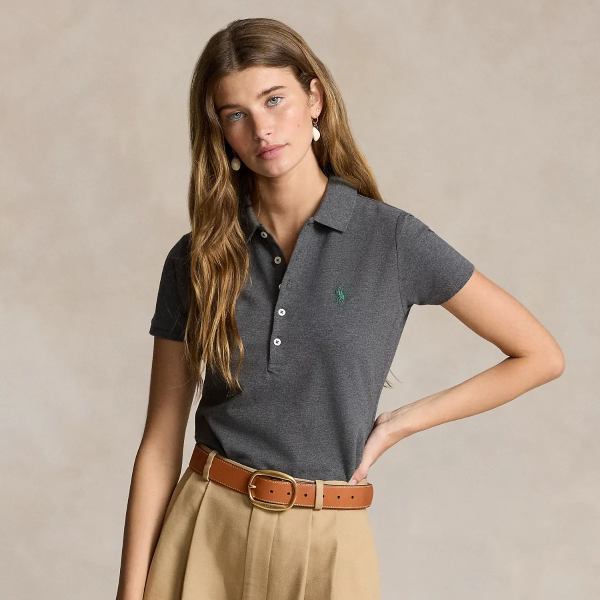 Slim Fit Stretch Polo Shirt by Ralph Lauren