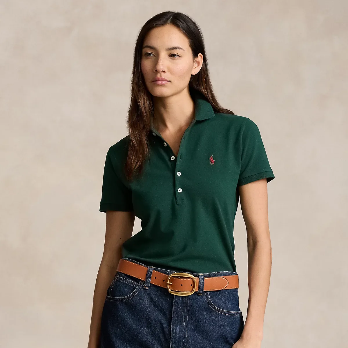 Slim Fit Stretch Polo Shirt by Ralph Lauren
