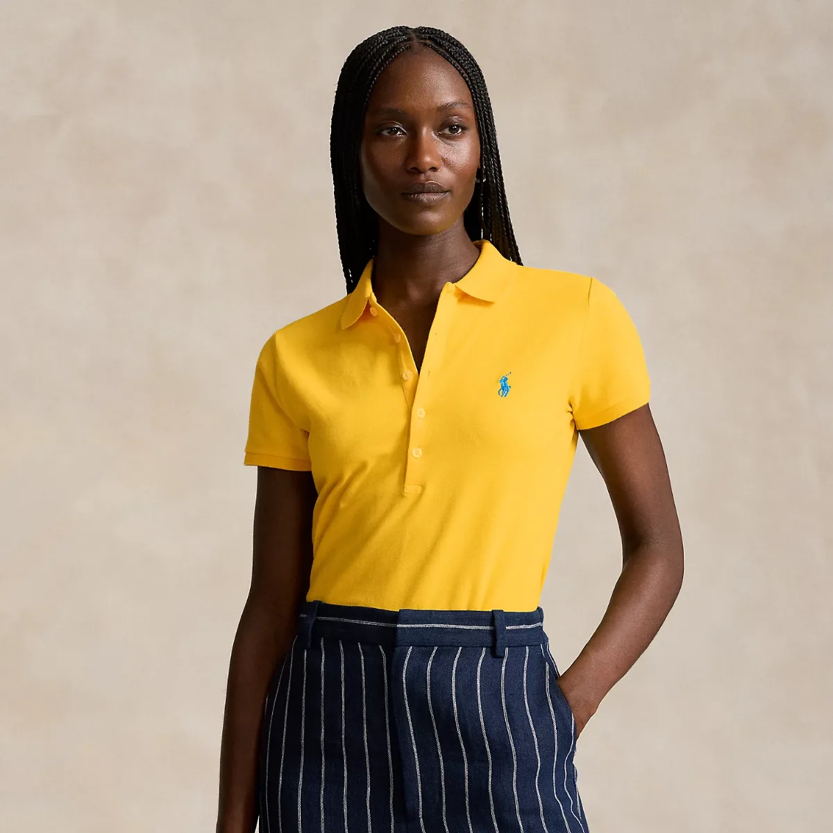 Slim Fit Stretch Polo Shirt by Ralph Lauren