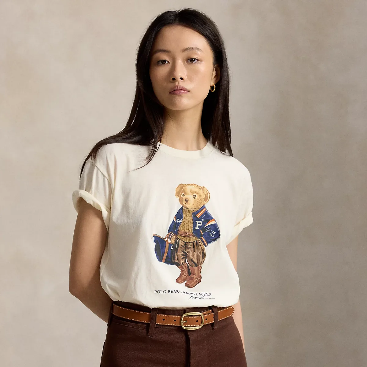 Polo Bear Cotton Jersey Tee by Ralph Lauren
