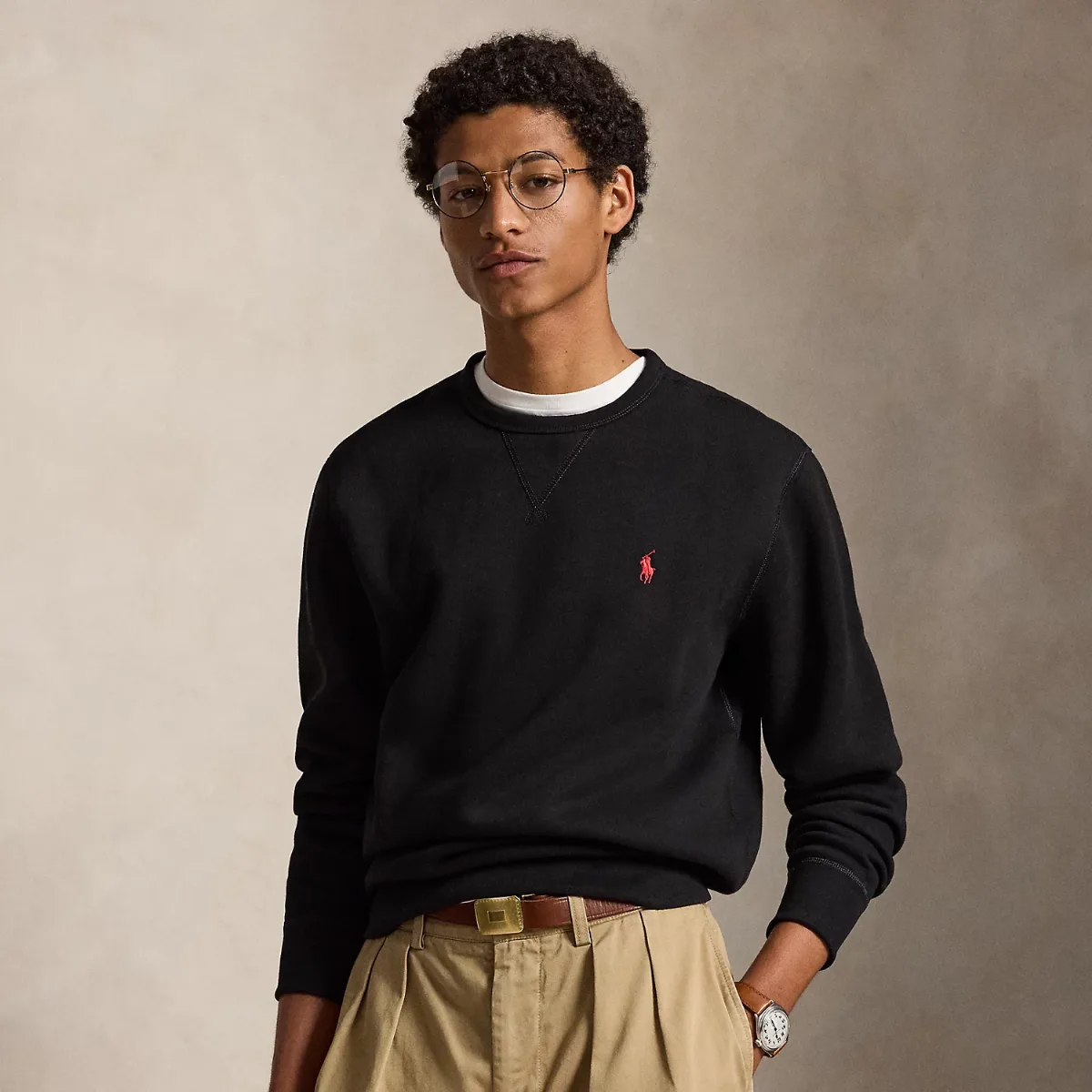 The RL Fleece Sweatshirt by Ralph Lauren