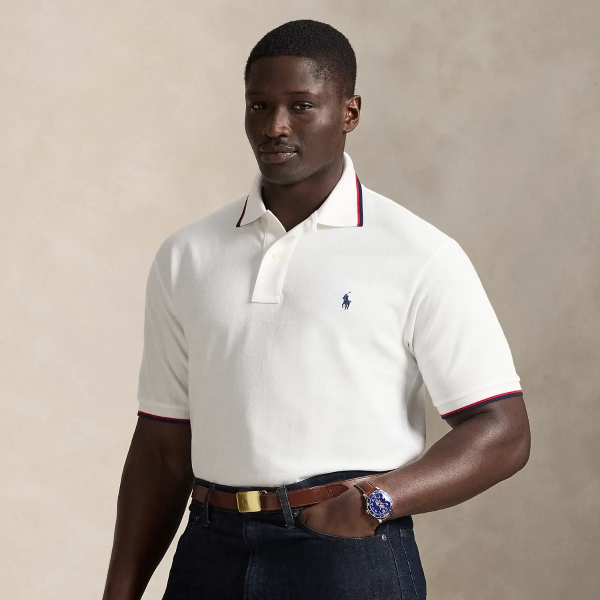 Mesh Polo Shirt by Ralph Lauren