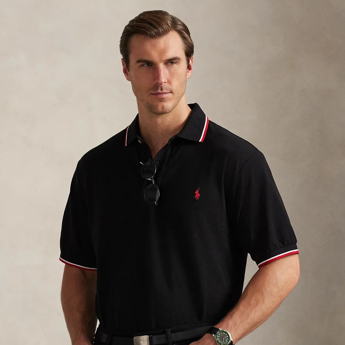 Mesh Polo Shirt by Ralph Lauren