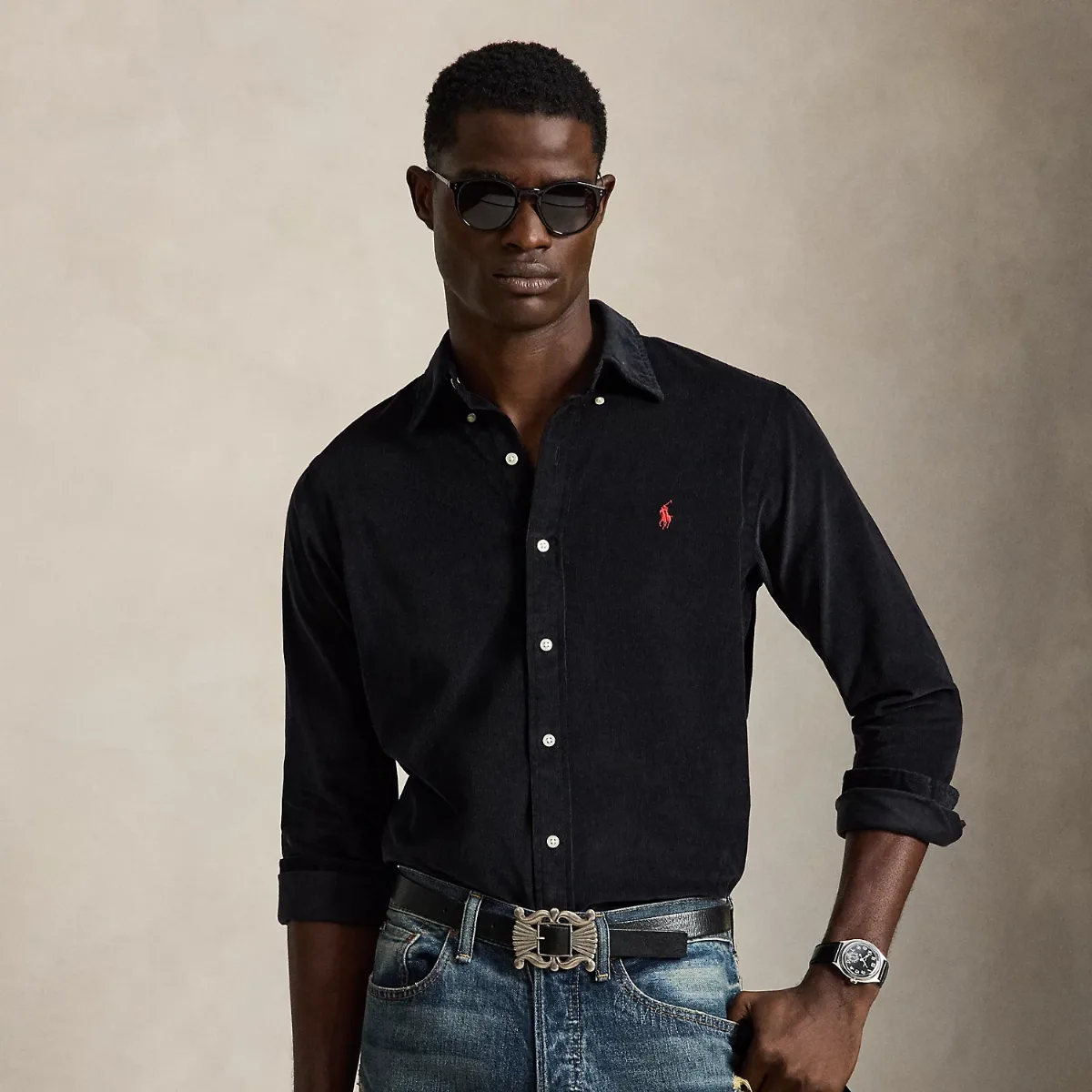 Classic Fit Corduroy Shirt
