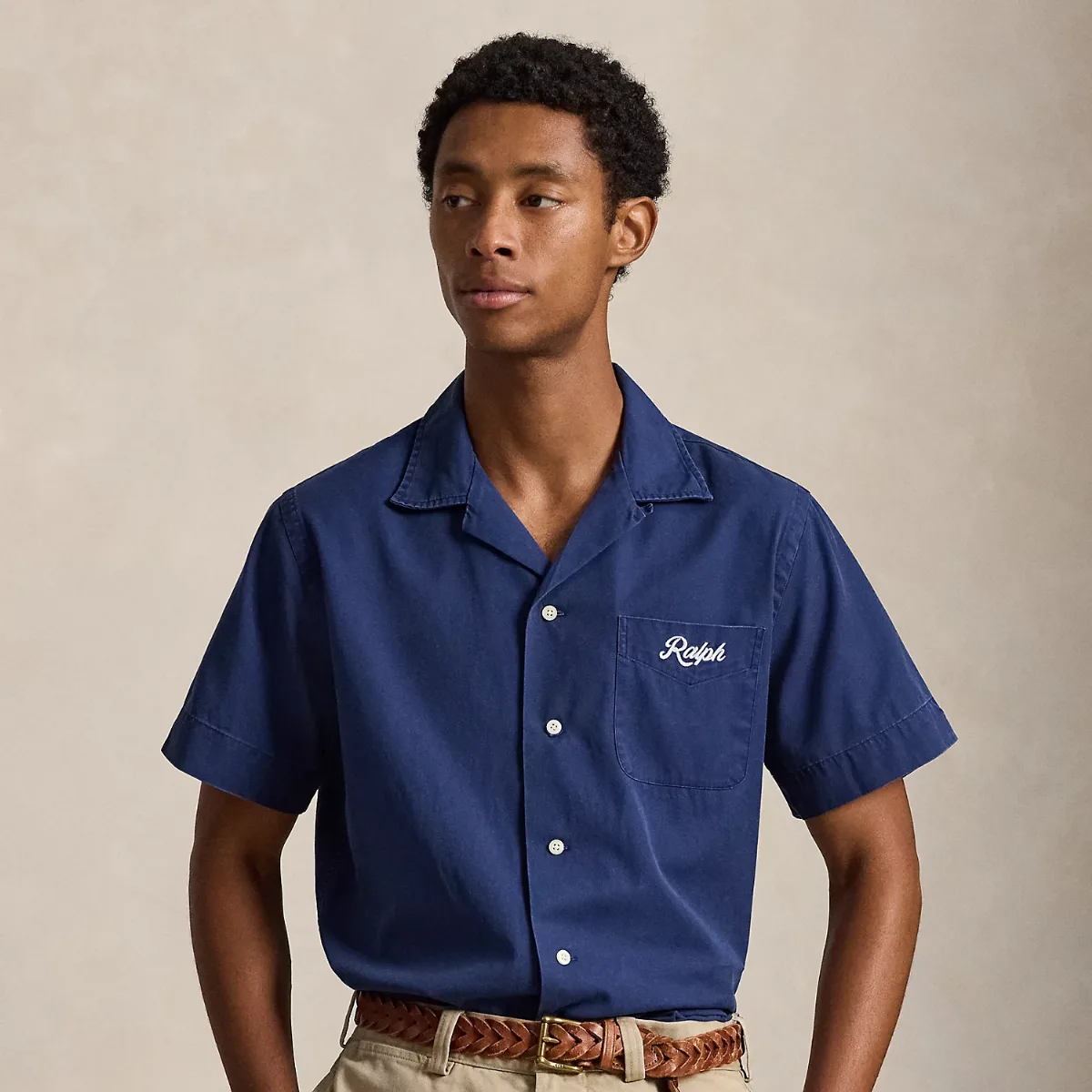 The Ralph Logo Camp Shirt by Ralph Lauren
