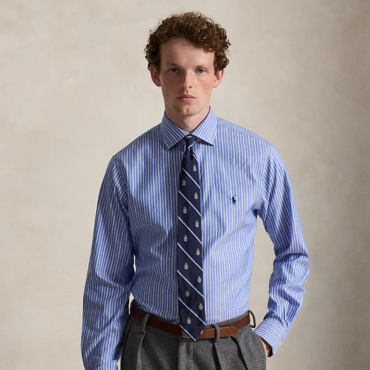 Custom Fit Pinpoint Oxford Shirt by Ralph Lauren