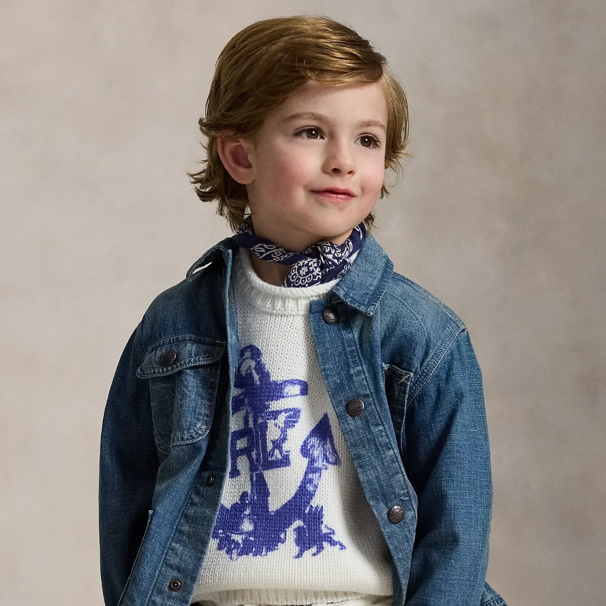 Denim Utility Jacket by Ralph Lauren