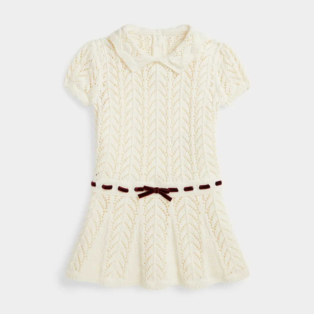 Pointelle Cotton Dress by Ralph Lauren