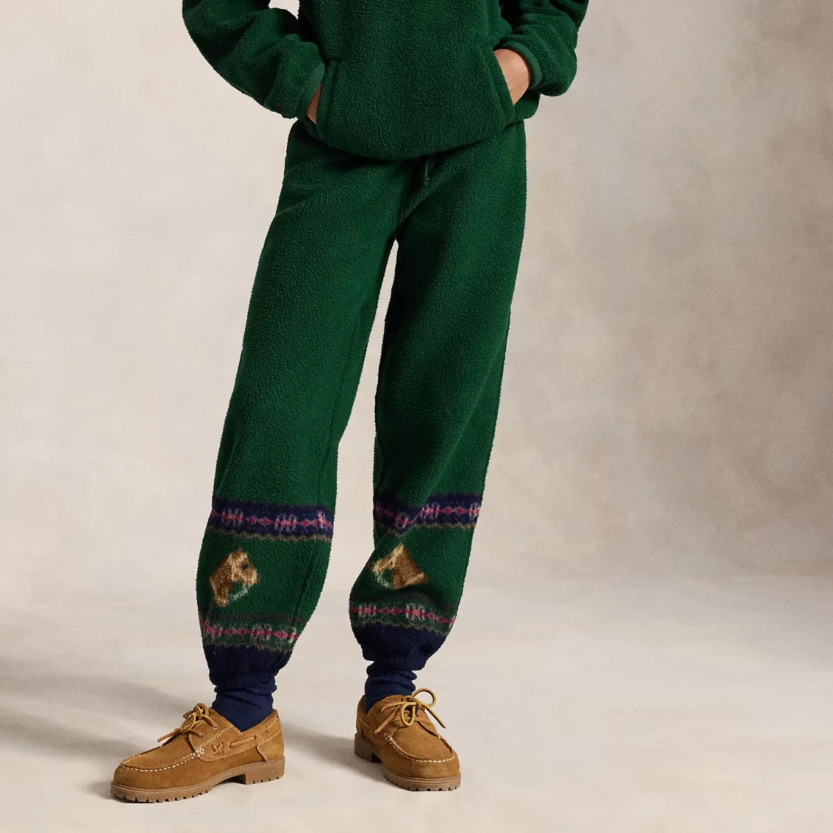 Horse-Print Jogger Pant by Ralph Lauren