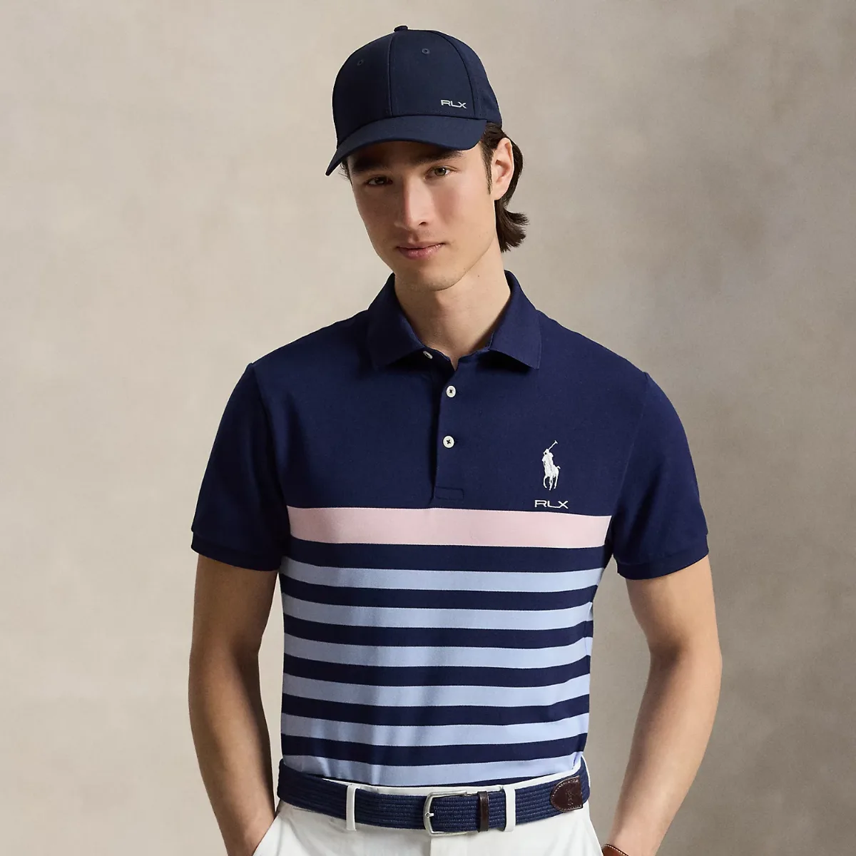 Tailored Fit Performance Polo Shirt by Ralph Lauren