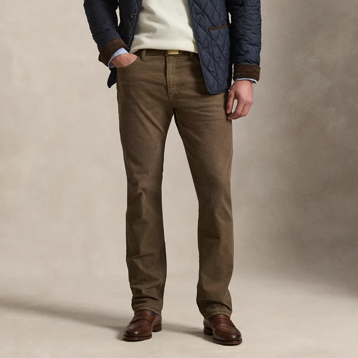 Hampton Straight Garment-Dyed Jean by Ralph Lauren