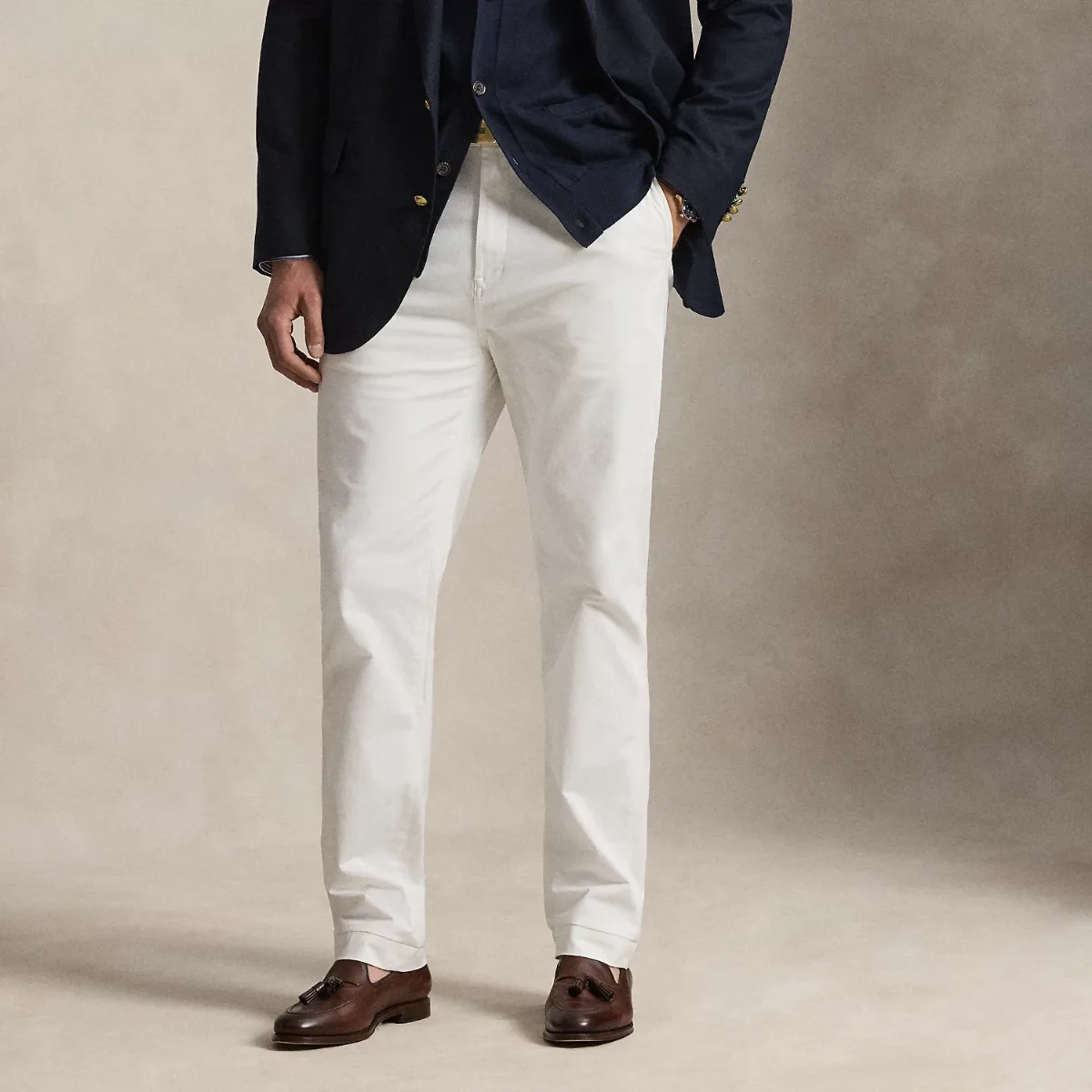Bedford Classic Fit Washed Chino Pant