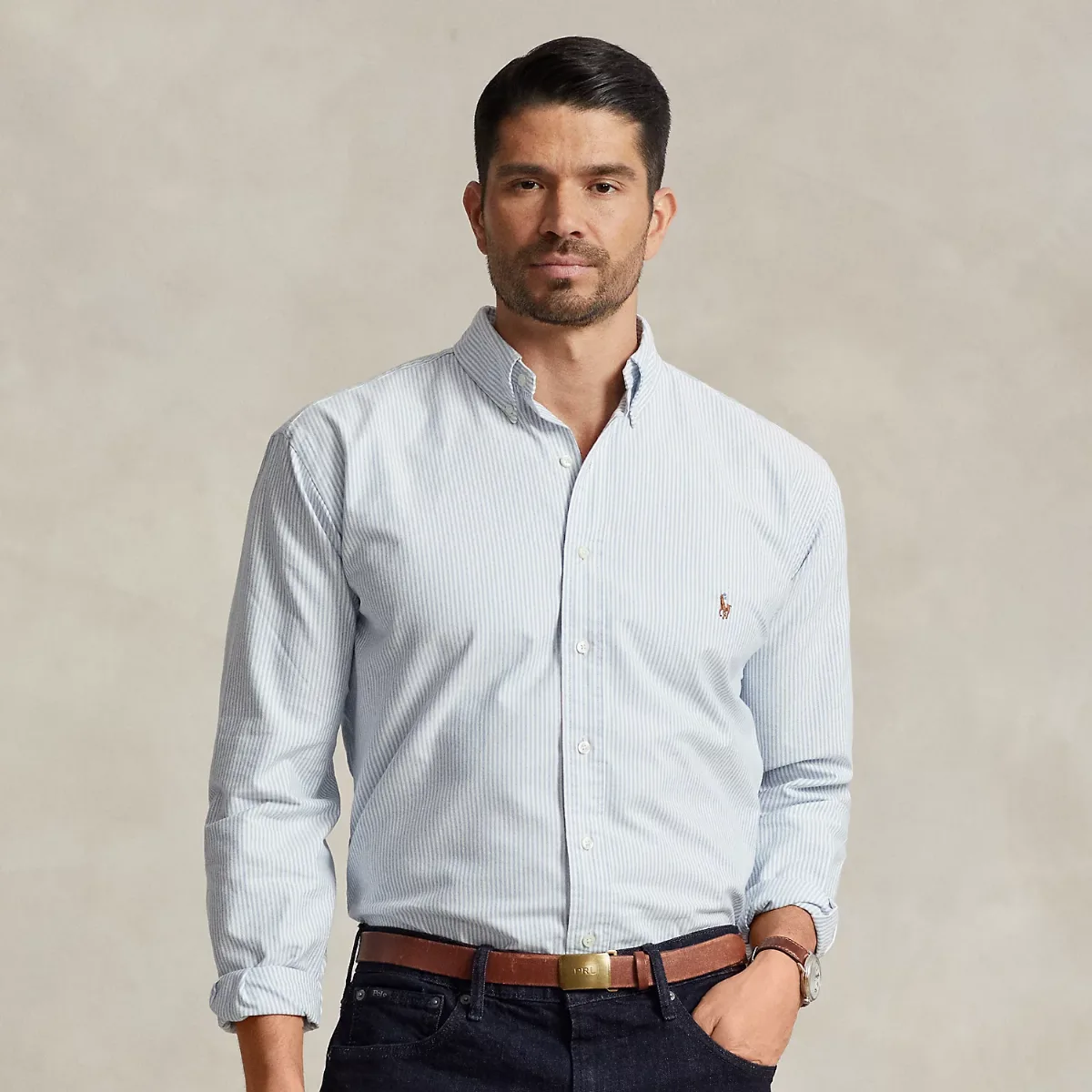 Striped Oxford Shirt by Ralph Lauren
