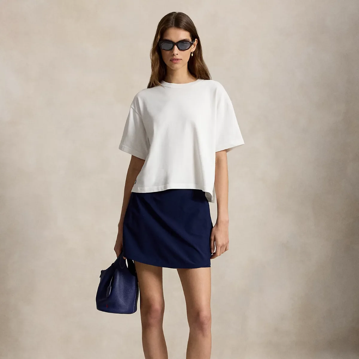 Performance Stretch Golf Long Skort by Ralph Lauren
