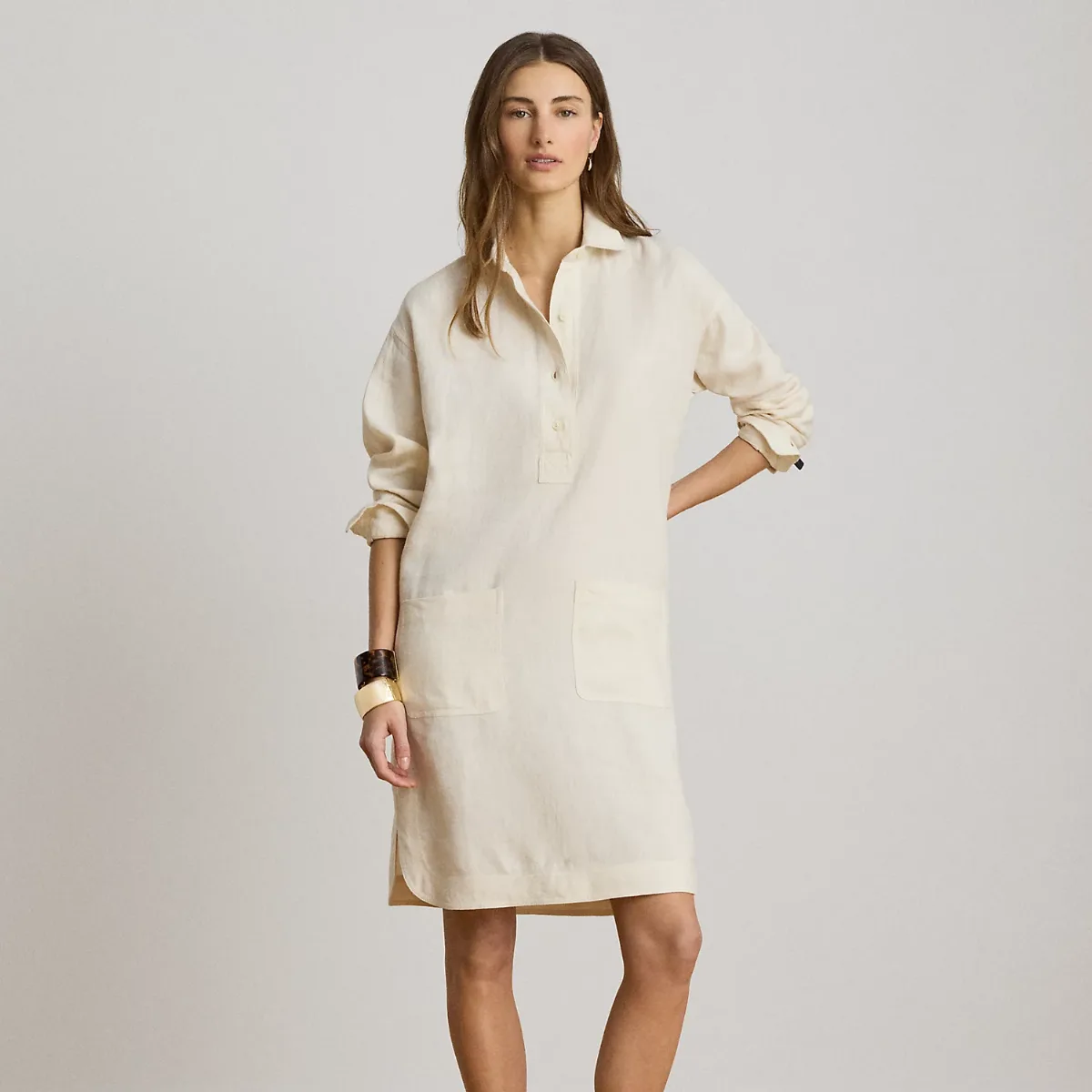 Linen Shirtdress by Ralph Lauren
