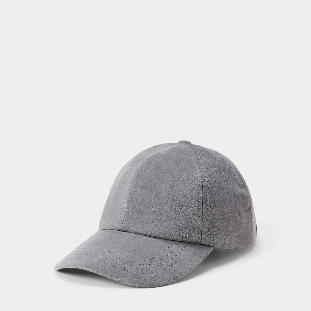 Suede Ball Cap by Ralph Lauren