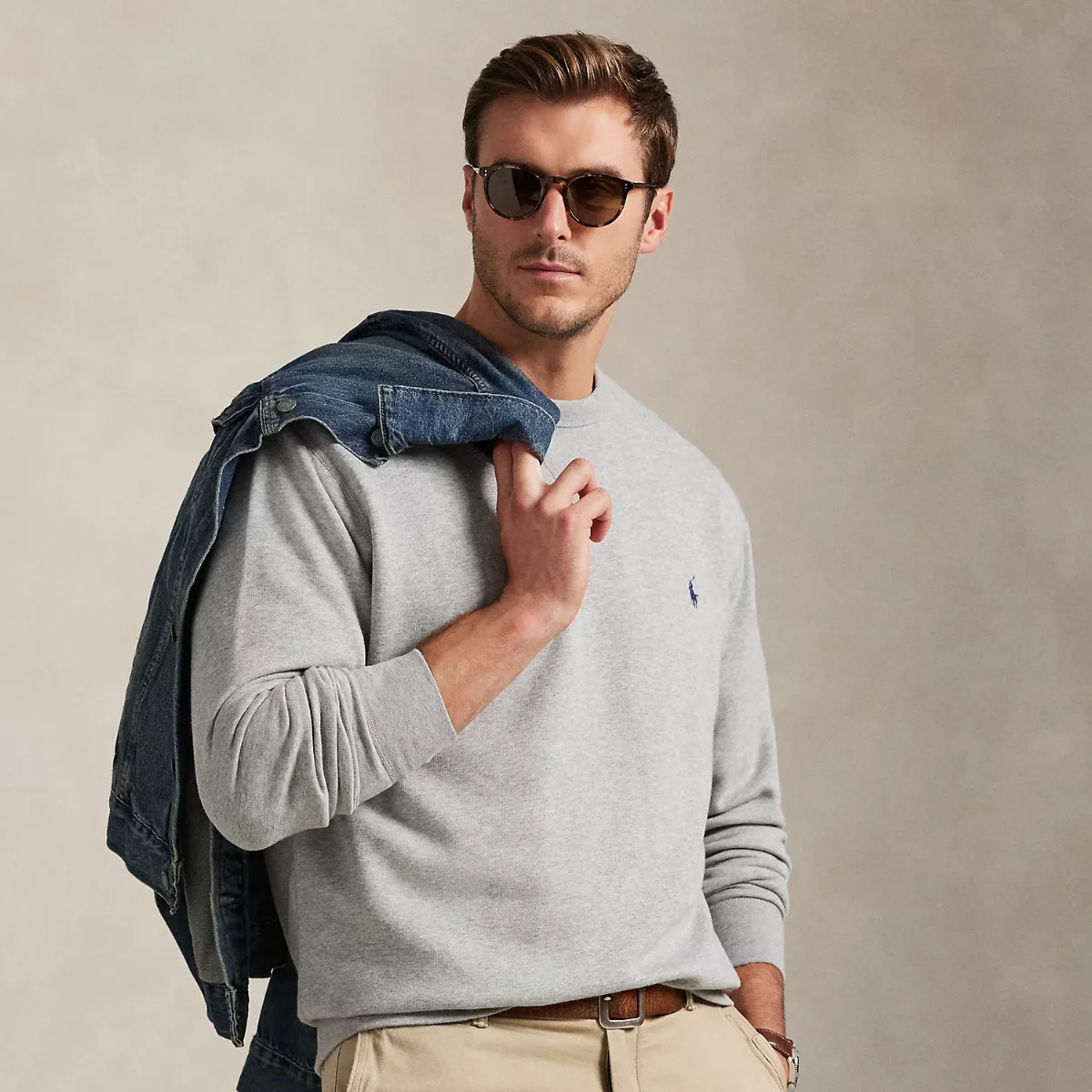 The RL Fleece Sweatshirt by Ralph Lauren