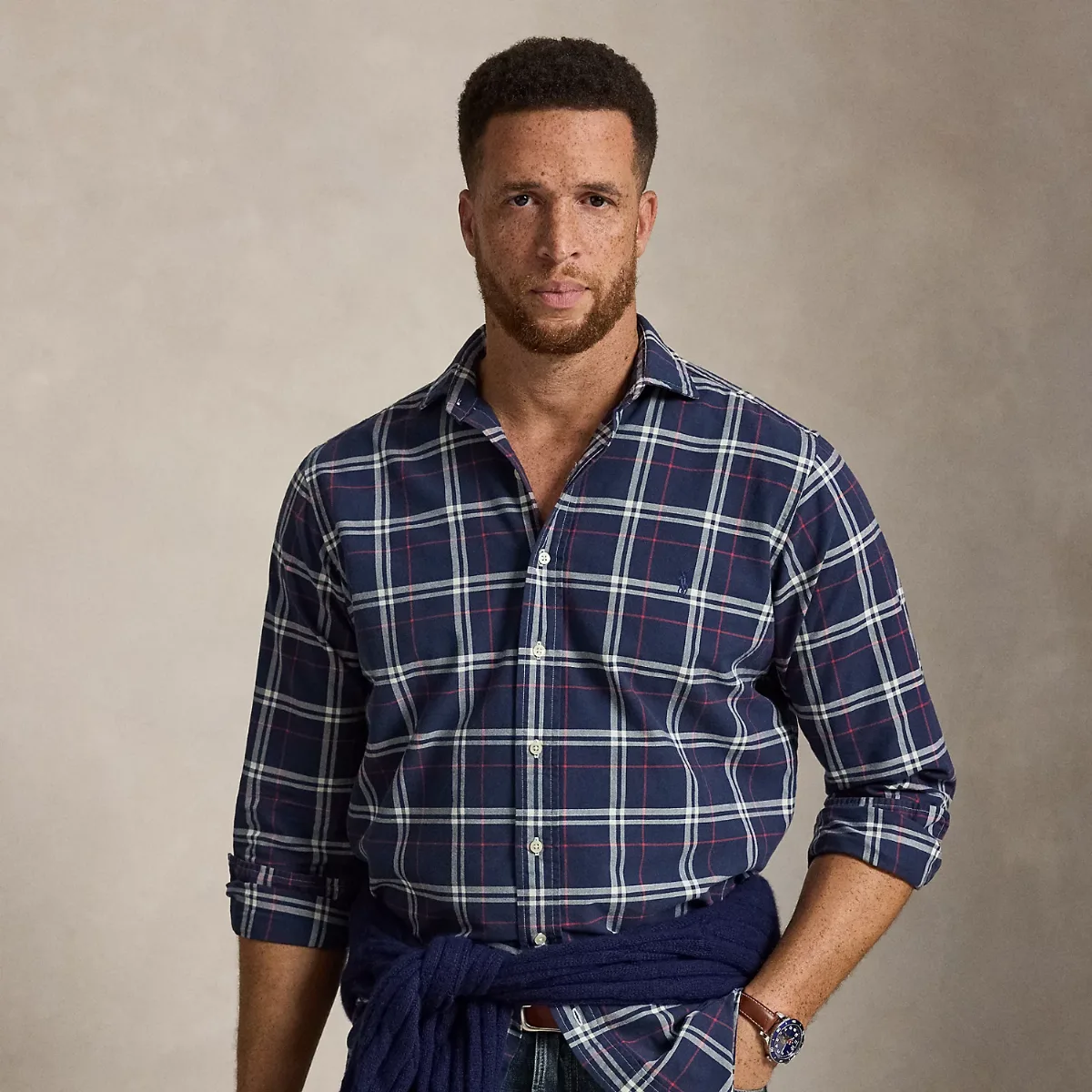 Plaid Oxford Shirt by Ralph Lauren