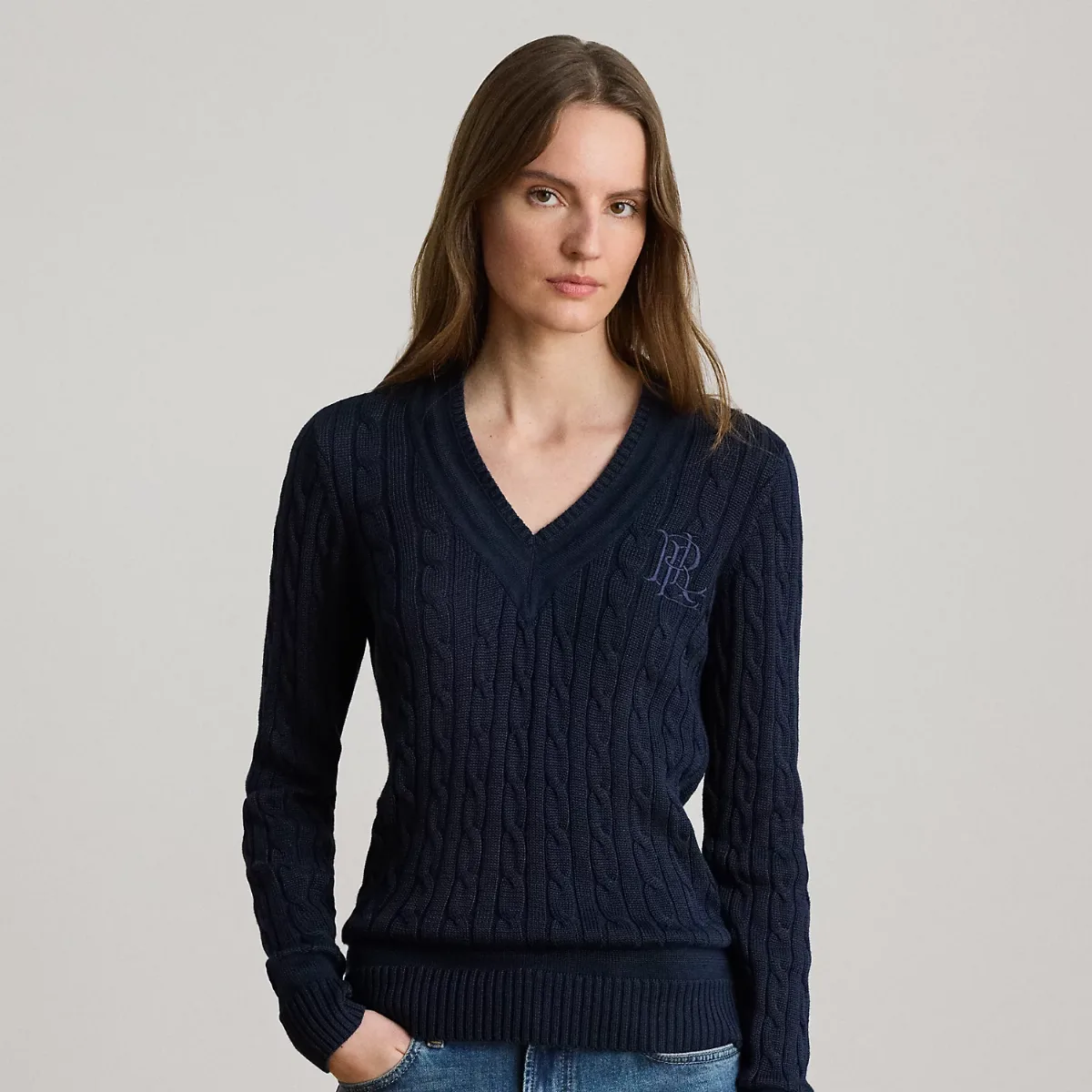 Cable-Knit Cricket Sweater by Ralph Lauren