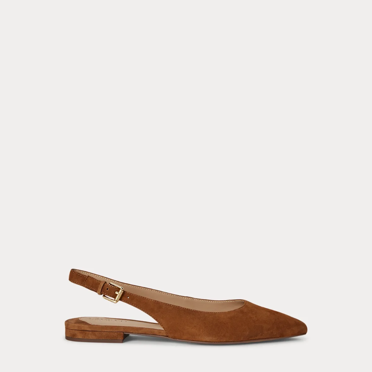 Londyn Suede Slingback Flat by Ralph Lauren